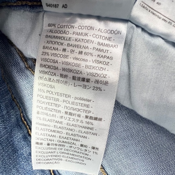 👖|•LEVI'S•| Classic Straight Leg Stretch Jeans Size 10👖 - Picture 8 of 8